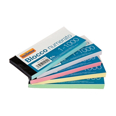 NikOffice Blocco Numerato 1-100