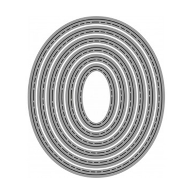 Wiler Fustella Sottile 6 Ellissi 102x120 mm PC1003