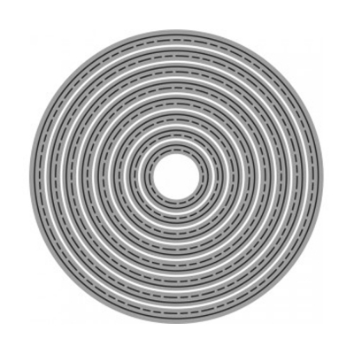 Wiler Fustella Sottile 8 Cerchi 74x74 mm PC1005