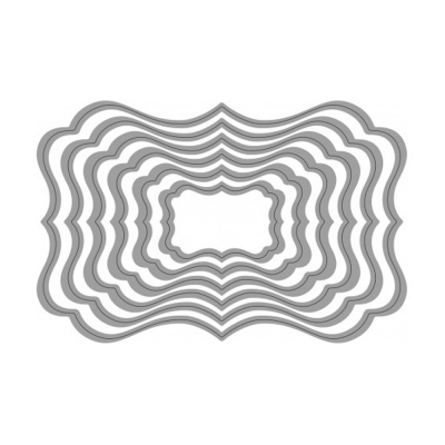 Wiler Fustella Sottile 6 Targhette 125x82 mm PC1017