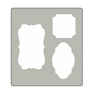Wiler Fustella Alta in Acciaio Targhette 140x152 mm SRD006
