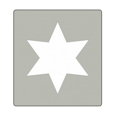Wiler Fustella Alta in Acciaio Stella 140x152 mm SRD015