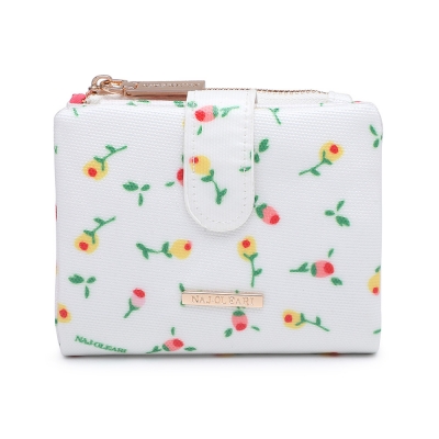 Naj-Oleari Portafoglio Donna Eden Bianco