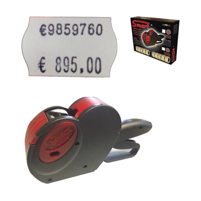 Printex Prezzatrice Nuova Smart 16-2616 con 10 Rotoli di Etichette 26x16 mm
