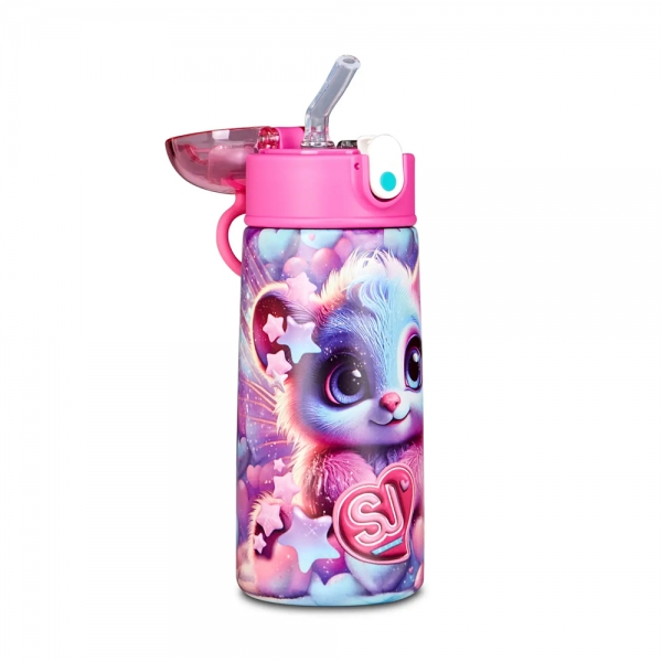 sj-gang-borraccia-termica-animali-girl-460-ml-gattino-con-stelle
