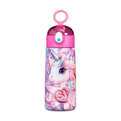 SJ Gang Borraccia Termica Animali Girl 460 ml Unicorno
