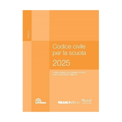 Codice civile per la scuola 2025. Per le Scuole superiori. Con e-book. Con espansione online