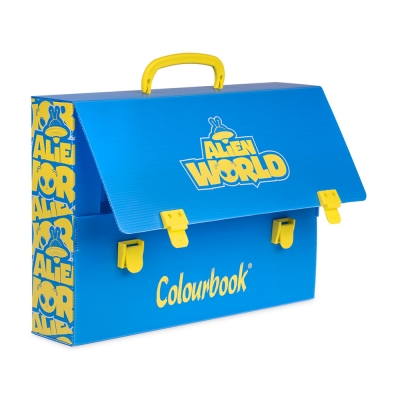 Colourbook Valigetta Polionda Alieno Logo 38x27 cm - Dorso 8