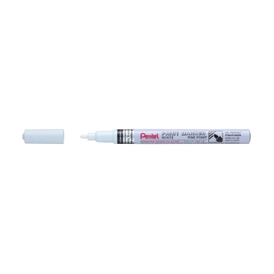 Pentel Pennarello a Vernice Punta Fine Paint Marker MSP10 Bianco
