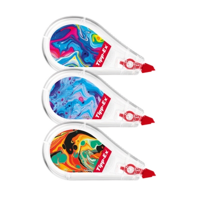 Tipp-Ex 2+1 Correttori a Nastro Mini Pocket Mouse Decor