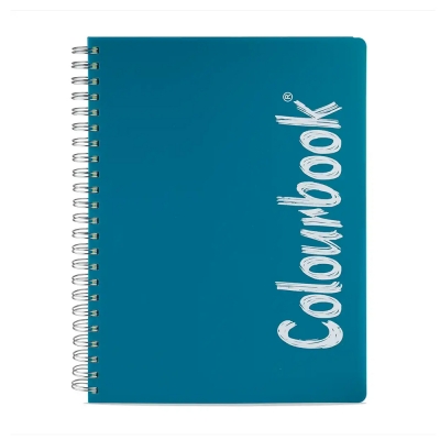 Colourbook Maxi Quaderno a Spirale 150 Fogli Wild Zaffiro - 1 Rigo