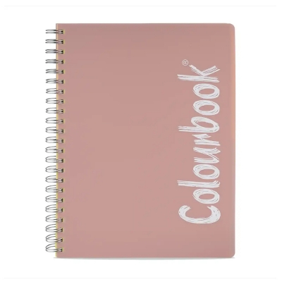 Colourbook Maxi Quaderno a Spirale 150 Fogli Wild Rosa - Quadretti 4 mm