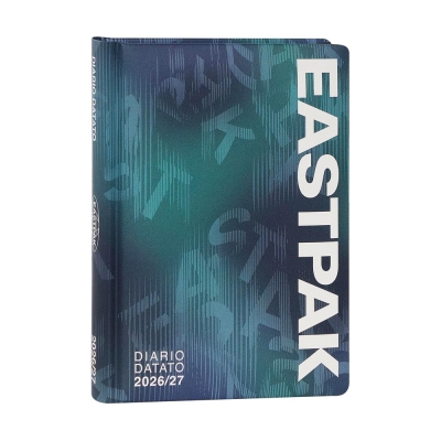 Eastpak Diario 2026/27 13 Mesi Medium Letterdye Blue
