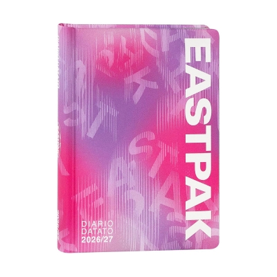 Eastpak Diario 2026/27 13 Mesi Medium Letterdye Pink