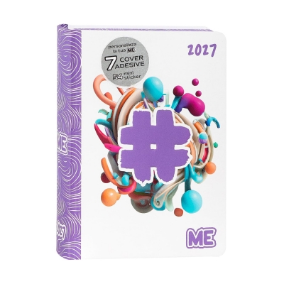 Panini Diario 2026/27 16 Mesi Medium Me My Evolution Hashtag Lilla