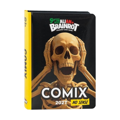 Comix Diario 2026/27 13 Mesi Standard Skifidol Italian Brainrot Skeleton