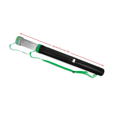 Arda Tubo Portadisegni Estensibile 72-124 cm Ø 9 cm