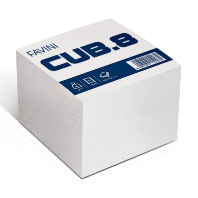 Favini Cubo Appunti Bianco 90x90 mm 700 Fogli