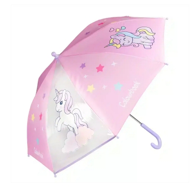 Colourbook Ombrello per Bambini Unicorn