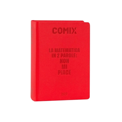 Comix Diario 2026/27 16 Mesi Mignon Plus Red