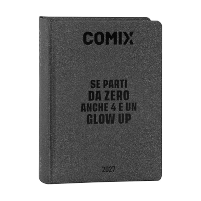 Comix Diario 2026/27 16 Mesi Standard Charcoal