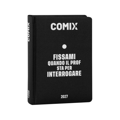 Comix Diario 2026/27 16 Mesi Mini Black&White