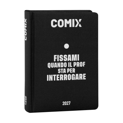 Comix Diario 2026/27 16 Mesi Standard Black&White