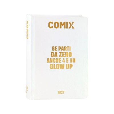 Comix Diario 2026/27 16 Mesi Mini Holo White