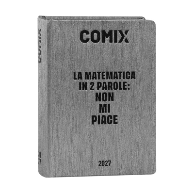 Comix Diario 2026/27 16 Mesi Standard Gear Black