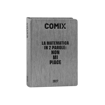 Comix Diario 2026/27 16 Mesi Mignon Plus Gear Black