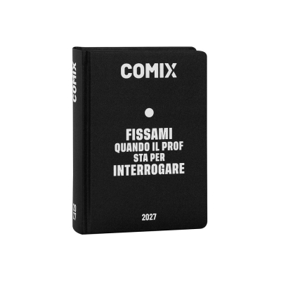 Comix Diario 2026/27 16 Mesi Mignon Plus Black&White