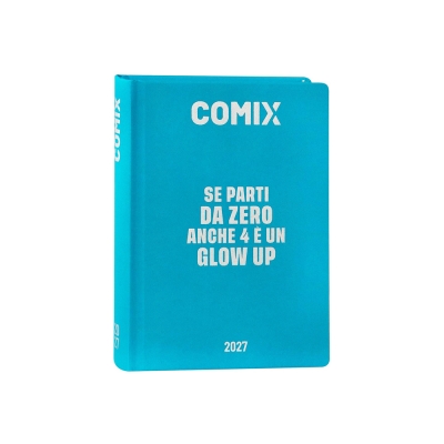 Comix Diario 2026/27 16 Mesi Mignon Plus Azzurro