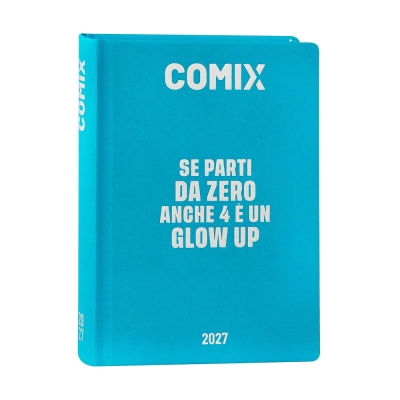 Comix Diario 2026/27 16 Mesi Standard Azzurro