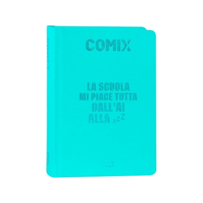 Comix Diario 2026/27 16 Mesi Mini Turchese