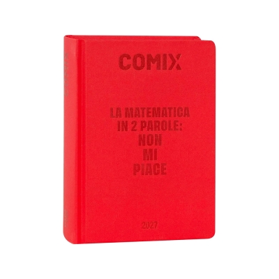 Comix Diario 2026/27 16 Mesi Mini Red