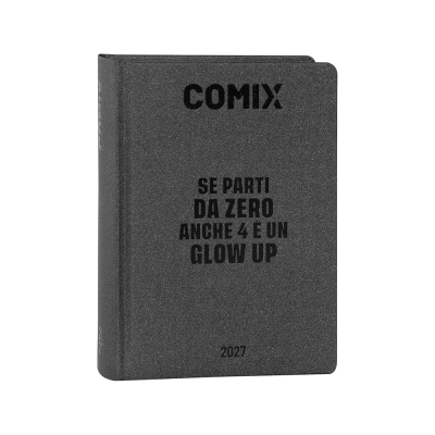 Comix Diario 2026/27 16 Mesi Mini Charcoal