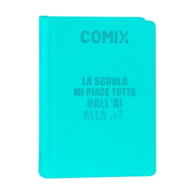 Comix Diario 2026/27 16 Mesi Standard Turchese