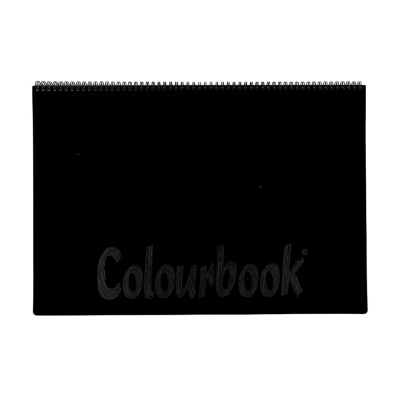 Colourbook Planning Settimanale da Tavolo 49x34 cm Nero