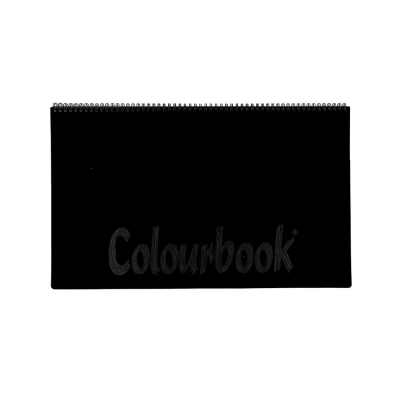 Colourbook Planning Settimanale da Tavolo 34x24 cm Nero