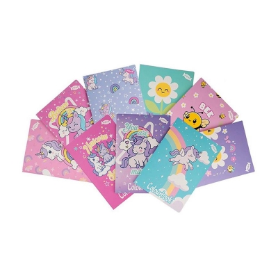 Colourbook Maxi Quaderno Unicorn and Daisy - Rigatura C