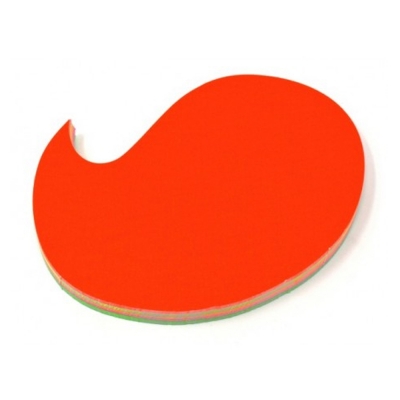 Studio 3A 50 Segnaprezzi in Cartoncino Fluo Goccia SP304
