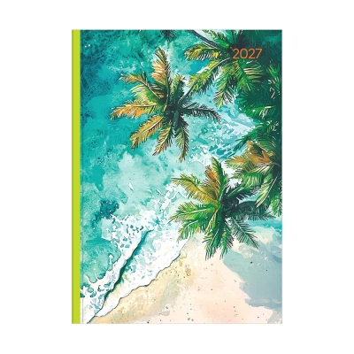 Alpha Edition Agenda Giornaliera Style 2027 12 Mesi Large Beach
