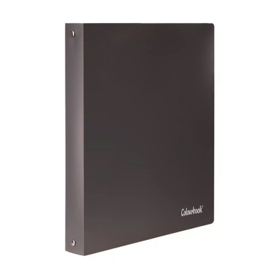 Colourbook Raccoglitore ad Anelli A4 in PPL Dorso 30 mm Wild Grigio Fumo