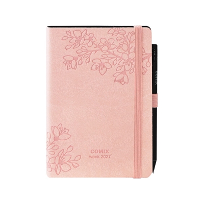 Comix Special Agenda Settimanale 2027 12 Mesi Medium Pink Sakura