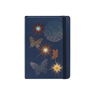 Comix Allure Agenda Giornaliera 2027 12 Mesi Mini Blue Butterfly