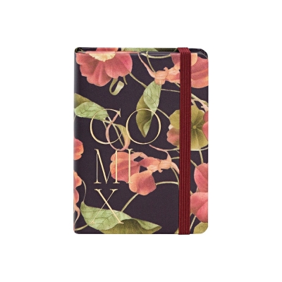 Comix Bloom Agenda Giornaliera 2027 12 Mesi Mignon Burgundy Flowers