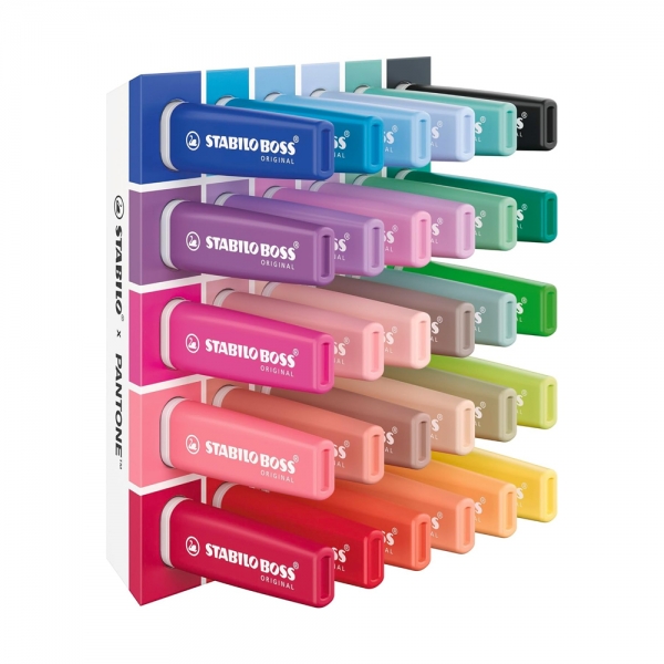 stabilo-boss-original-x-pantone-set-da-scrivania-con-30-evidenziatori