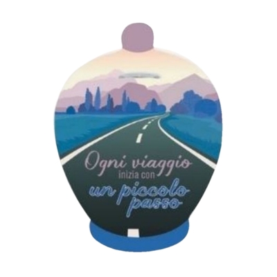 Virca Salvadanaio Ogni Viaggio Inizia Con Un Piccolo Passo