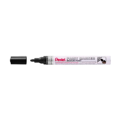 Pentel Pennarello a Vernice Punta Media Paint Marker MMP10 Nero